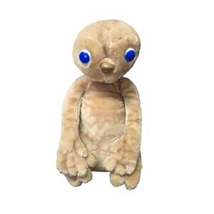 Vintage KAMAR ET Plush Stuffed Animal Retro 80s Collectable Extra Terrestrial TV